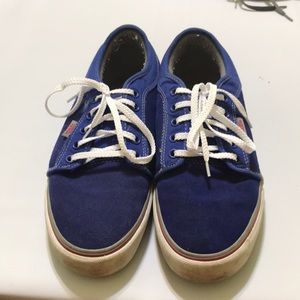 A very nice pair of blue vans size 9 1/2 men